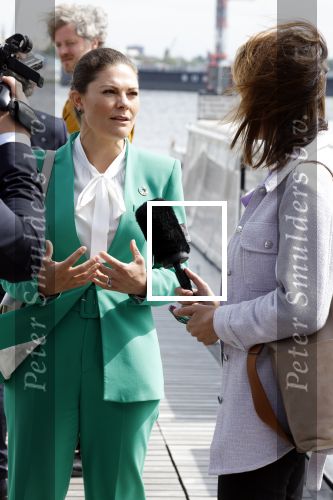 Amsterdam 7 juni 2022
Prinses Victoria van Zweden op bezoek in Amsterdam . Ze maakt een boot tocht over de grachten.