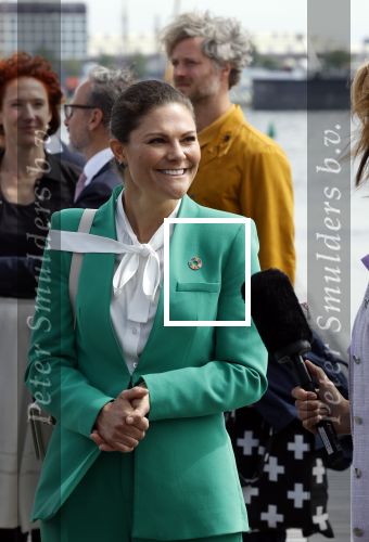 Amsterdam 7 juni 2022
Prinses Victoria van Zweden op bezoek in Amsterdam . Ze maakt een boot tocht over de grachten.