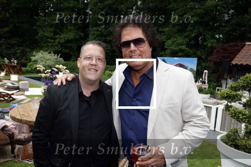 Huizen 25 mei 2022
Feestje ivm de nieuwe TLC serie van Louisa en Rowan op z\'n Gooisch. Louisa Janssen en haar man Rowan .
Rene Leblanc met Rutger v Barneveld