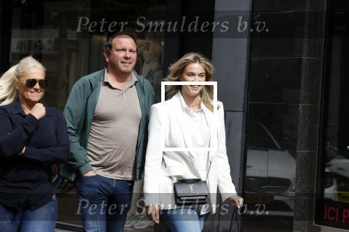 Amsterdam 30 mei 2022
Robert leroy met zijn vriendin / verloofde Jamie de Boer op de pc hooftstraat