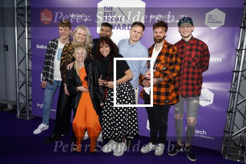 Amsterdam 25 mei 2022
Uitreiking best social awards in Amsterdam.
Tim Hofman met zijn team van BOOS