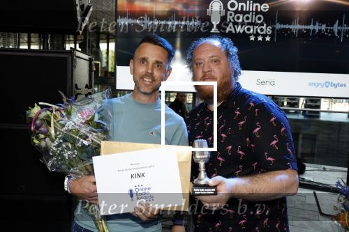 Hilversum 19 mei 2022
Radio prijzen voor de digitale radio stations bij beeld en geluid. Tim op het Broek
