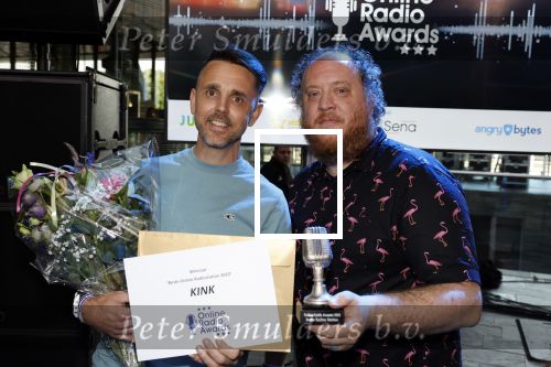 Hilversum 19 mei 2022
Radio prijzen voor de digitale radio stations bij beeld en geluid. Tim op het Broek