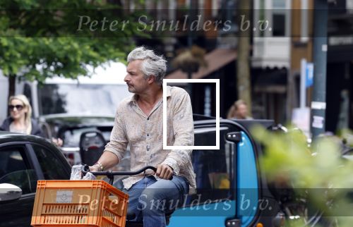 Amsterdam 4 juni 2022
Victor Reinier met zijn nieuwe look . Victor heeft een snor.