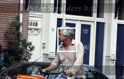 Amsterdam 4 juni 2022
Victor Reinier met zijn nieuwe look . Victor heeft een snor.