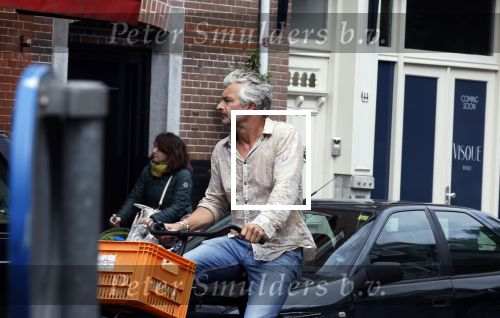 Amsterdam 4 juni 2022
Victor Reinier met zijn nieuwe look . Victor heeft een snor.