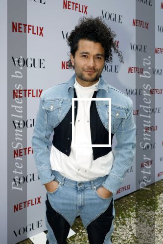 Amsterdam 18 mei 2023
Presentatie netflix serie  Queen CHarlotte met oa aanwezig India Amarteifio en Corey Mylchreest .
Serie is samenwerking met Vogue. Het feest is bij Huize Frankendaal. Alkan Coklu
