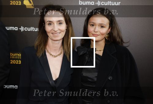 Amsterdam 22 mei 2023
Uitreiking Buma awards in Tuschinski Amsterdam.
Anna Knaup met dochter