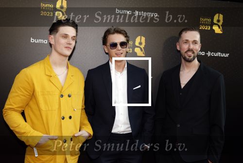 Amsterdam 22 mei 2023
Uitreiking Buma awards in Tuschinski Amsterdam.
 Antoon Remmert Verkerk, Twan van Steenhoven alias Big2