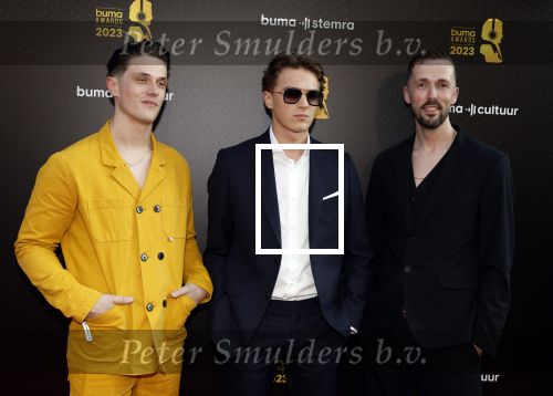 Amsterdam 22 mei 2023
Uitreiking Buma awards in Tuschinski Amsterdam.
 Antoon Remmert Verkerk, Twan van Steenhoven alias Big2