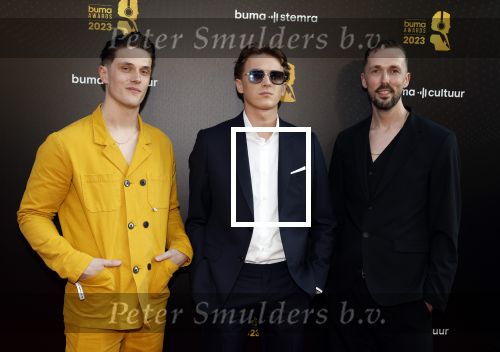 Amsterdam 22 mei 2023
Uitreiking Buma awards in Tuschinski Amsterdam.
 Antoon Remmert Verkerk, Twan van Steenhoven alias Big2