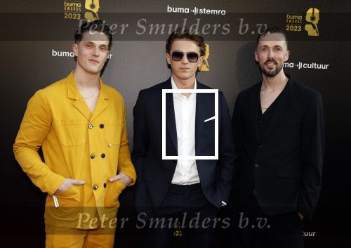 Amsterdam 22 mei 2023
Uitreiking Buma awards in Tuschinski Amsterdam.
 Antoon Remmert Verkerk, Twan van Steenhoven alias Big2