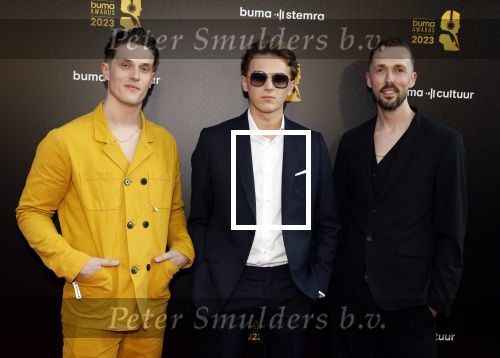 Amsterdam 22 mei 2023
Uitreiking Buma awards in Tuschinski Amsterdam.
 Antoon Remmert Verkerk, Twan van Steenhoven alias Big2