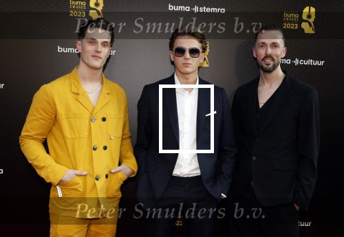 Amsterdam 22 mei 2023
Uitreiking Buma awards in Tuschinski Amsterdam.
 Antoon Remmert Verkerk, Twan van Steenhoven alias Big2