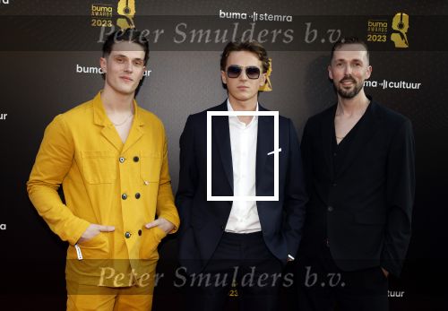 Amsterdam 22 mei 2023
Uitreiking Buma awards in Tuschinski Amsterdam.
 Antoon Remmert Verkerk, Twan van Steenhoven alias Big2