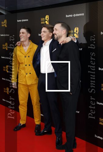 Amsterdam 22 mei 2023
Uitreiking Buma awards in Tuschinski Amsterdam.
 Antoon Remmert Verkerk, Twan van Steenhoven alias Big2