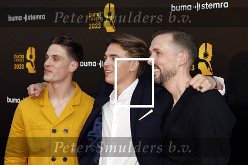 Amsterdam 22 mei 2023
Uitreiking Buma awards in Tuschinski Amsterdam.
 Antoon Remmert Verkerk, Twan van Steenhoven alias Big2