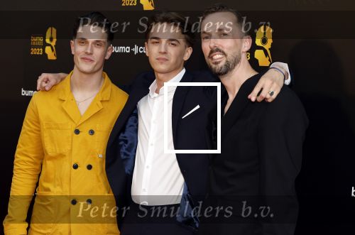 Amsterdam 22 mei 2023
Uitreiking Buma awards in Tuschinski Amsterdam.
 Antoon Remmert Verkerk, Twan van Steenhoven alias Big2