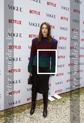 Amsterdam 18 mei 2023
Feest Netflix/ Vogue bij Huize Frankendael.
Chelsey Weimar met ...