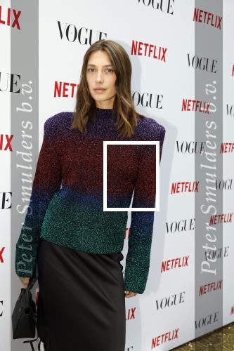 Amsterdam 18 mei 2023
Feest Netflix/ Vogue bij Huize Frankendael.
Chelsey Weimar met ...