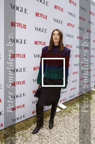 Amsterdam 18 mei 2023
Feest Netflix/ Vogue bij Huize Frankendael.
Chelsey Weimar met ...