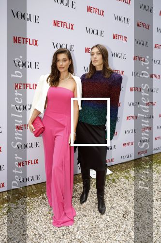 Amsterdam 18 mei 2023
Feest Netflix/ Vogue bij Huize Frankendael.
Chelsey Weimar met ...