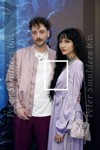Amsterdam 23 mei 2023
Premiere Little Mermaid in Tuschinski.
Christina Curry met haar vriend
