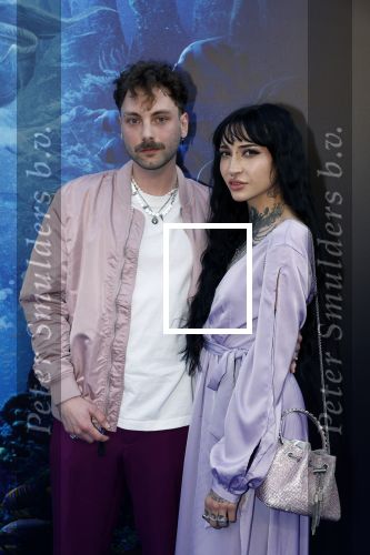 Amsterdam 23 mei 2023
Premiere Little Mermaid in Tuschinski.
Christina Curry met haar vriend