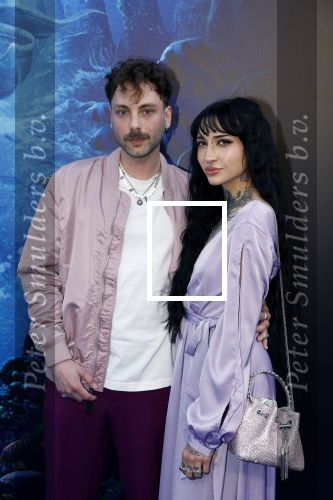 Amsterdam 23 mei 2023
Premiere Little Mermaid in Tuschinski.
Christina Curry met haar vriend