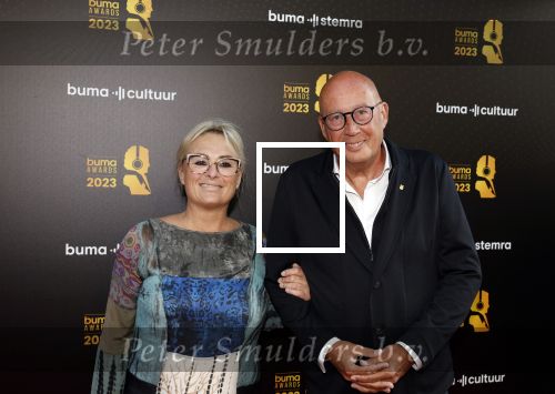 Amsterdam 22 mei 2023
Uitreiking Buma awards in Tuschinski Amsterdam.
Daniel Dekker met partrner