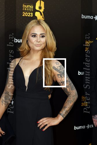 Amsterdam 22 mei 2023
Uitreiking Buma awards in Tuschinski Amsterdam.
 Dounia Ayroud Ververs