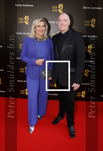 Amsterdam 22 mei 2023
Uitreiking Buma awards in Tuschinski Amsterdam.
Ferdi Bolland met zijn vrouw Marion