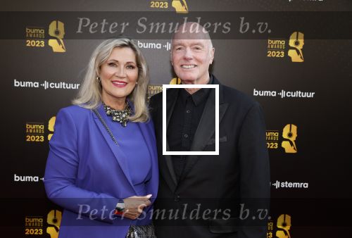 Amsterdam 22 mei 2023
Uitreiking Buma awards in Tuschinski Amsterdam.
Ferdi Bolland met zijn vrouw Marion