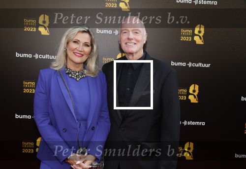 Amsterdam 22 mei 2023
Uitreiking Buma awards in Tuschinski Amsterdam.
Ferdi Bolland met zijn vrouw Marion