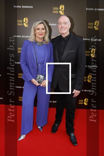 Amsterdam 22 mei 2023
Uitreiking Buma awards in Tuschinski Amsterdam.
Ferdi Bolland met zijn vrouw Marion