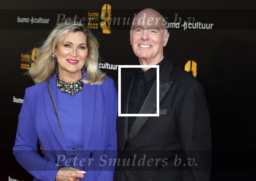 Amsterdam 22 mei 2023
Uitreiking Buma awards in Tuschinski Amsterdam.
Ferdi Bolland met zijn vrouw Marion