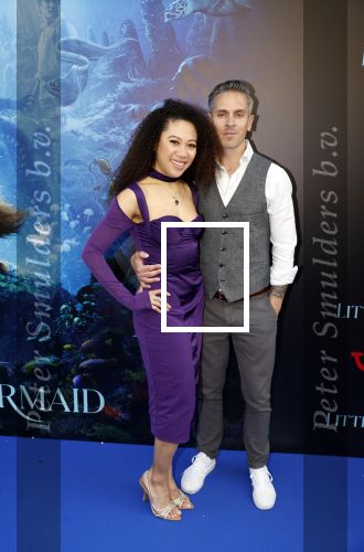 Amsterdam 23 mei 2023
Premiere Little Mermaid in Tuschinski.
Gaia Aikman met partner