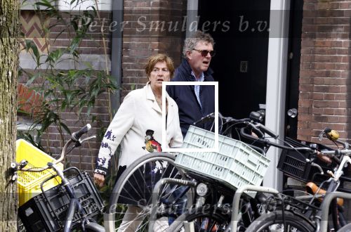 Amsterdam 18 mei 2023
John Jaake met zijn partner in Amsterdam zuid.