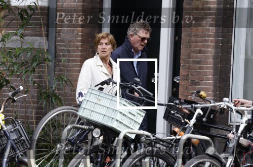 Amsterdam 18 mei 2023
John Jaake met zijn partner in Amsterdam zuid.