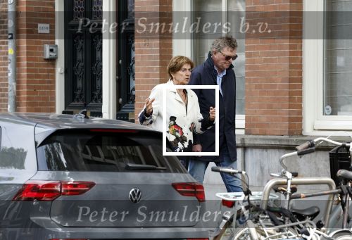 Amsterdam 18 mei 2023
John Jaake met zijn partner in Amsterdam zuid.