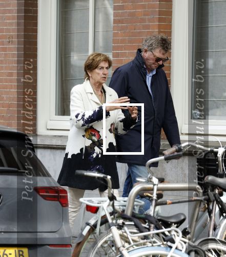 Amsterdam 18 mei 2023
John Jaake met zijn partner in Amsterdam zuid.