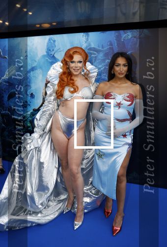 Amsterdam 23 mei 2023
Premiere Little Mermaid in Tuschinski.
Juicy Kutoure en Elah Serghini