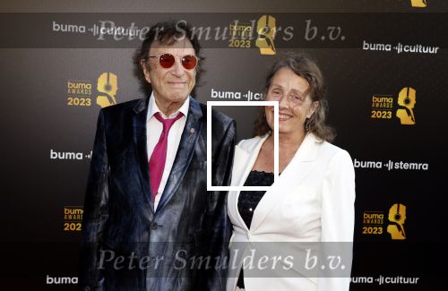 Amsterdam 22 mei 2023
Uitreiking Buma awards in Tuschinski Amsterdam.
Laurens v Rooyen kwam met zijn manager ina brouwer
