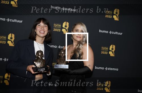 Amsterdam 22 mei 2023
Uitreiking Buma awards in Tuschinski Amsterdam.
MEAU  en Stephanie McGuire