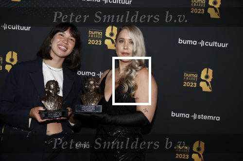 Amsterdam 22 mei 2023
Uitreiking Buma awards in Tuschinski Amsterdam.
MEAU  en Stephanie McGuire