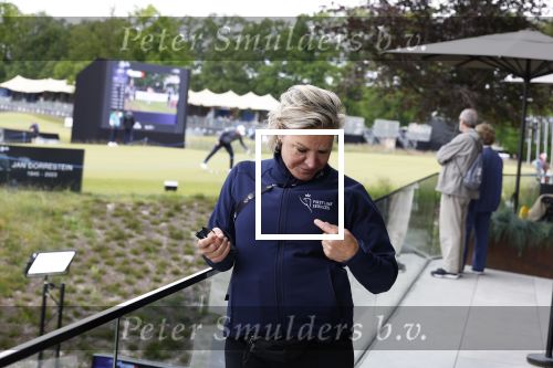 Cromvoirt 25 mei 2023
Mariska v Kolck werkt in de beveiliging bij de KLM Open .