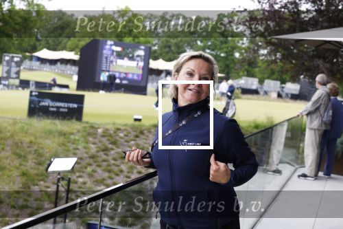 Cromvoirt 25 mei 2023
Mariska v Kolck werkt in de beveiliging bij de KLM Open .