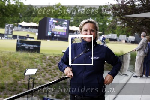 Cromvoirt 25 mei 2023
Mariska v Kolck werkt in de beveiliging bij de KLM Open .
