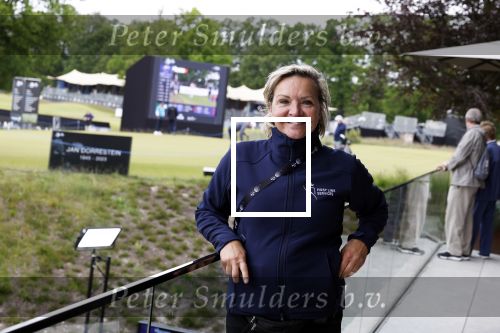Cromvoirt 25 mei 2023
Mariska v Kolck werkt in de beveiliging bij de KLM Open .