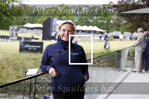 Cromvoirt 25 mei 2023
Mariska v Kolck werkt in de beveiliging bij de KLM Open .